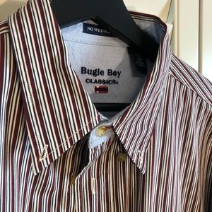 Super Soft Bugle Boy Striped Oxford